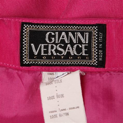 versace pink label.